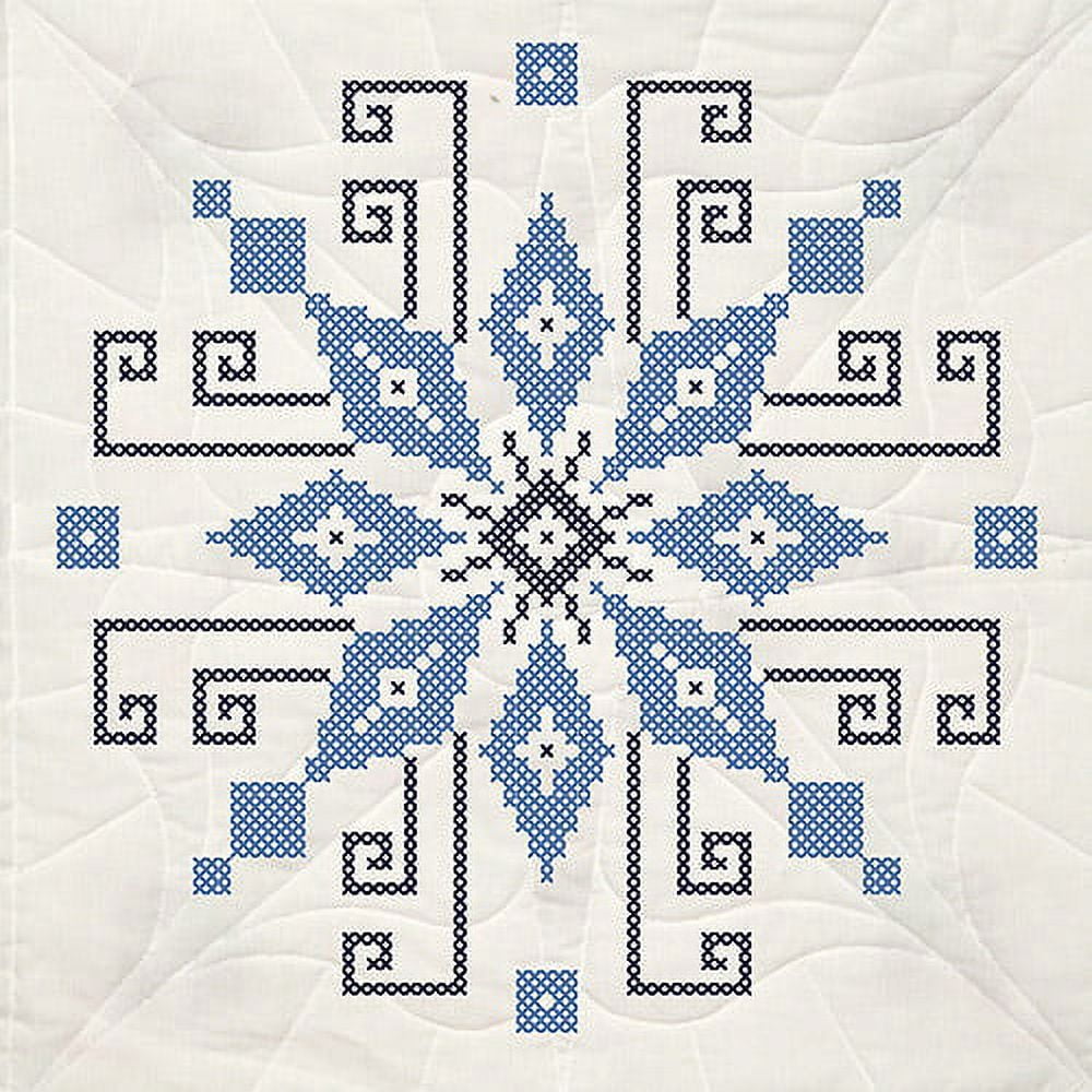 Prägung Quilt Blocks – 6 Stück Im Set, Je 18 X 18 Cm, Cabin & Bears Motiv | Baumwoll-Poly Mix Für Patchwork & Quilting