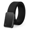 thumbnail image 1 of Fairwin Men's Belt, Stretch Nylon Web Belts for Men with Quick Release Buckle Casual Golf Work Belt Black, 1 of 7