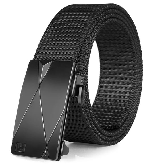 Fairwin Ratchet Belts for Men, 1.25-Inch Nylon Automatic Buckle Belt