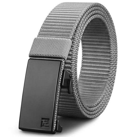 Fairwin Ratchet Belts for Men, 1.25-Inch Nylon Automatic Buckle Belt