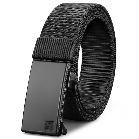 Fairwin Ratchet Belts for Men, 1.25-Inch Nylon Automatic Buckle Belt