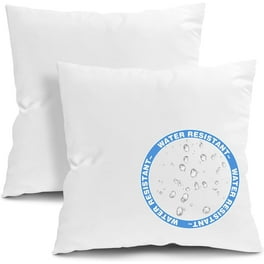 A1 Home Collections Throw Pillow Insert Hypoallergenic Down Alternative Extra Filled Pack of 2 Rectangular 12x20 Inches Bed and Couch Pillows Indoor Decorative Pillows White Walmart