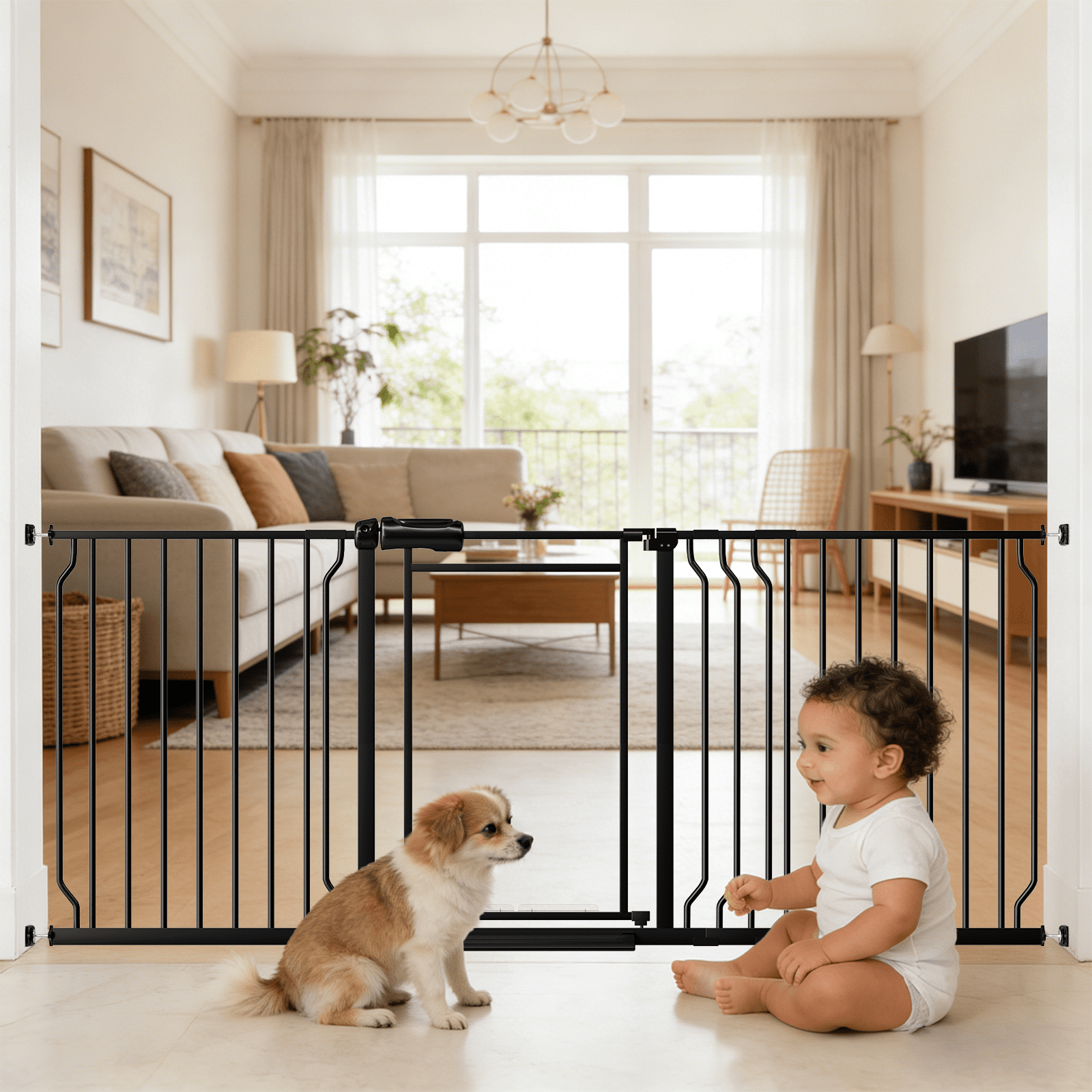 Fairy Baby Baby Safety Gate with Doorways65