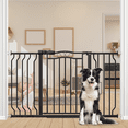 thumbnail image 1 of FURDEAR Extra Wide Baby Gate for Doorways 29.9"-52.6" Metals Blcak, 1 of 7
