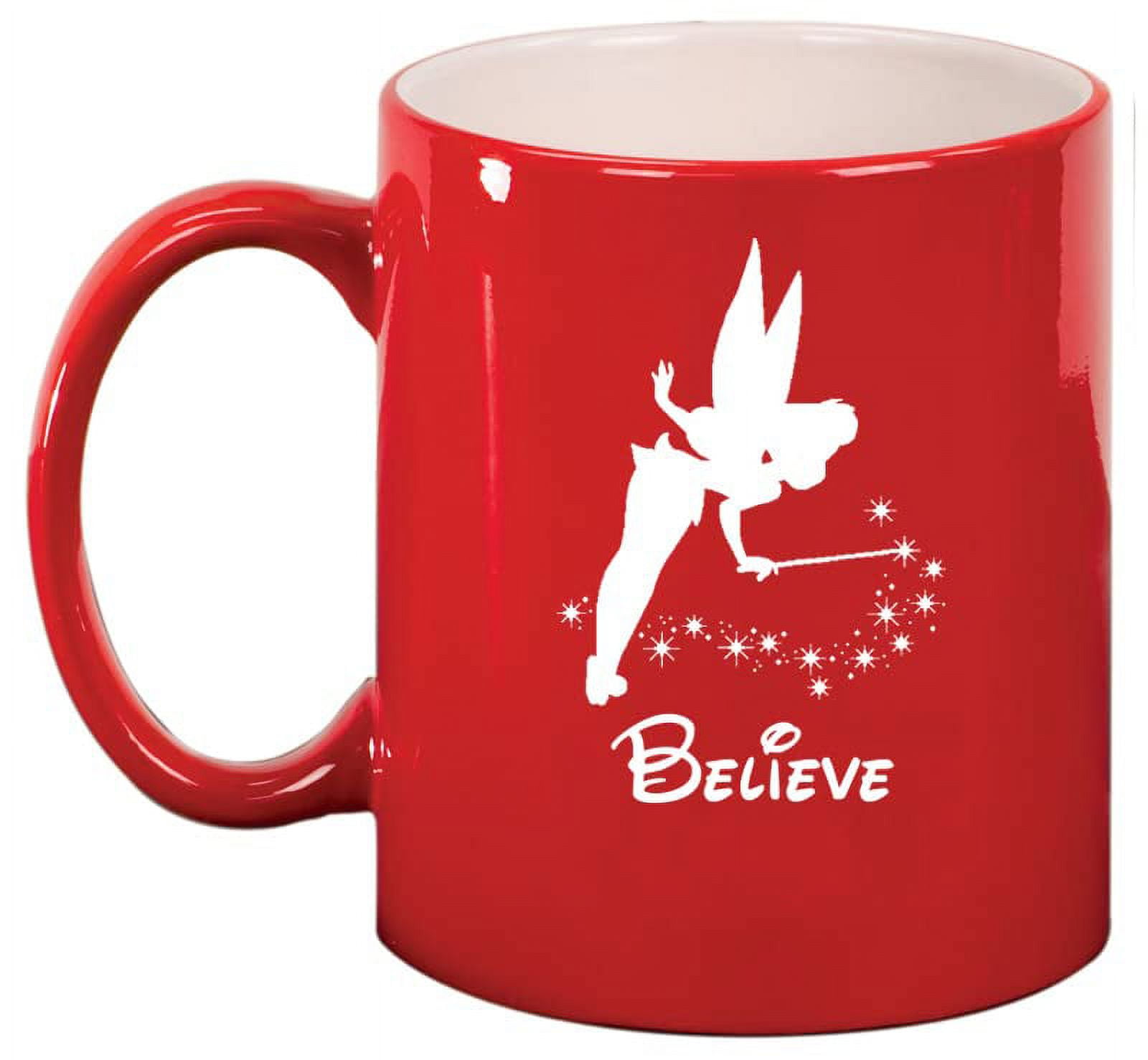 Fairy Believe Ceramic Coffee Mug Tea Cup Gift for Her, Women, Daughter