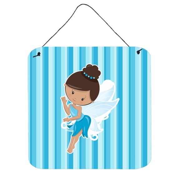 Fairy Blue Stripes Wall or Door Hanging Prints