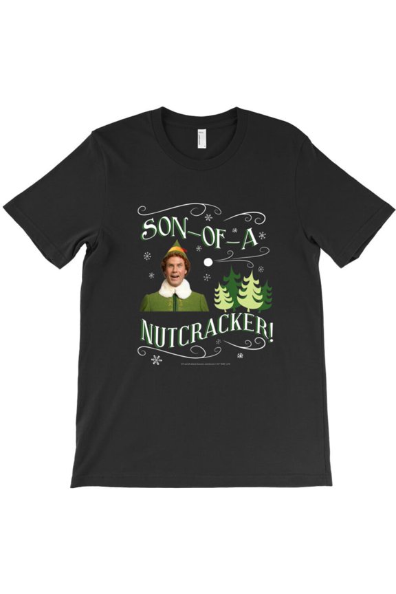 Fairy Buddy Son-Of-A-Nutcracker Funny Tree Text Wall Art Holiday Graphic T-Shirt G4669, Up to 5XL