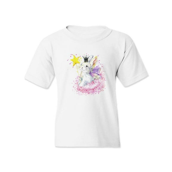 Fairy Bunny T-Shirt Juniors -Image by Shutterstock, x-Large