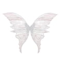 thumbnail image 1 of Fairy Butterfly Wings Sparkly Princess Dress Up Costume With Elastic Shoulder Straps Ideal for Cosplay Party Halloween Birthday Festive Costumes For Girls Women, 1 of 6