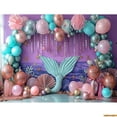 thumbnail image 1 of Fairy Castle Mermaid Seashells Circus Tt Photography Backdrops Balloons Birthday Party r Photo Studio Background NR-03, 1 of 5
