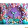 thumbnail image 1 of Fairy Castle Mermaid Seashells Circus Tt Photography Backdrops Balloons Birthday Party r Photo Studio Background NR-03, 1 of 5