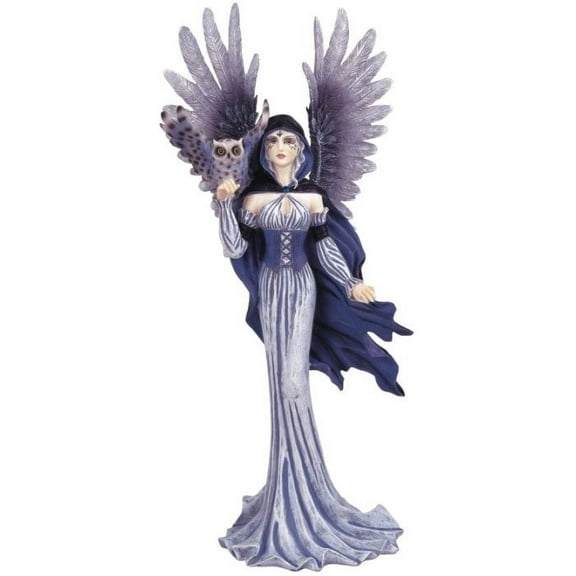 Fairy Collection Pixie with Owl Decoration Figurine Collectible Decor