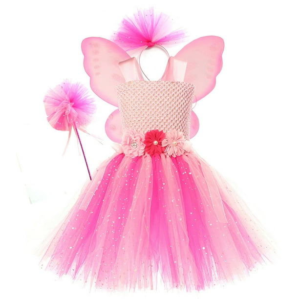 Fairy Wings + Tutu Set Pink Instant Disguises 0 Fairy Wings + Tutu Set Pink Instant Disguises 0