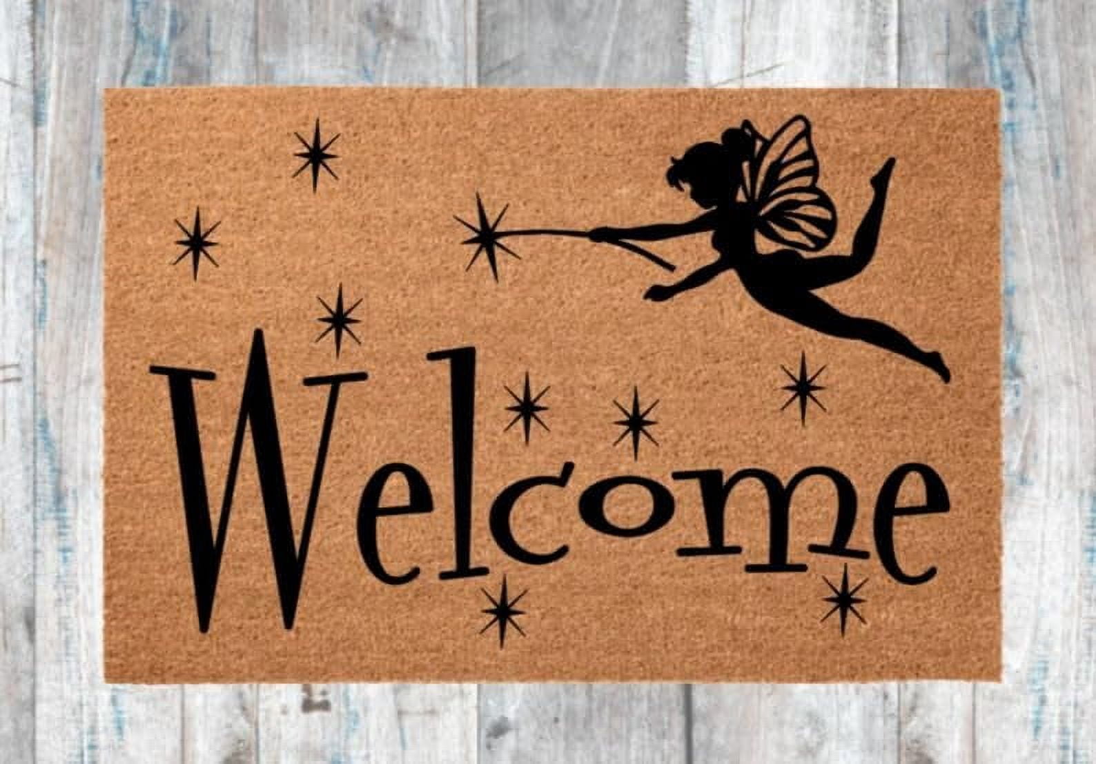 Holographic Trippy Door Mat