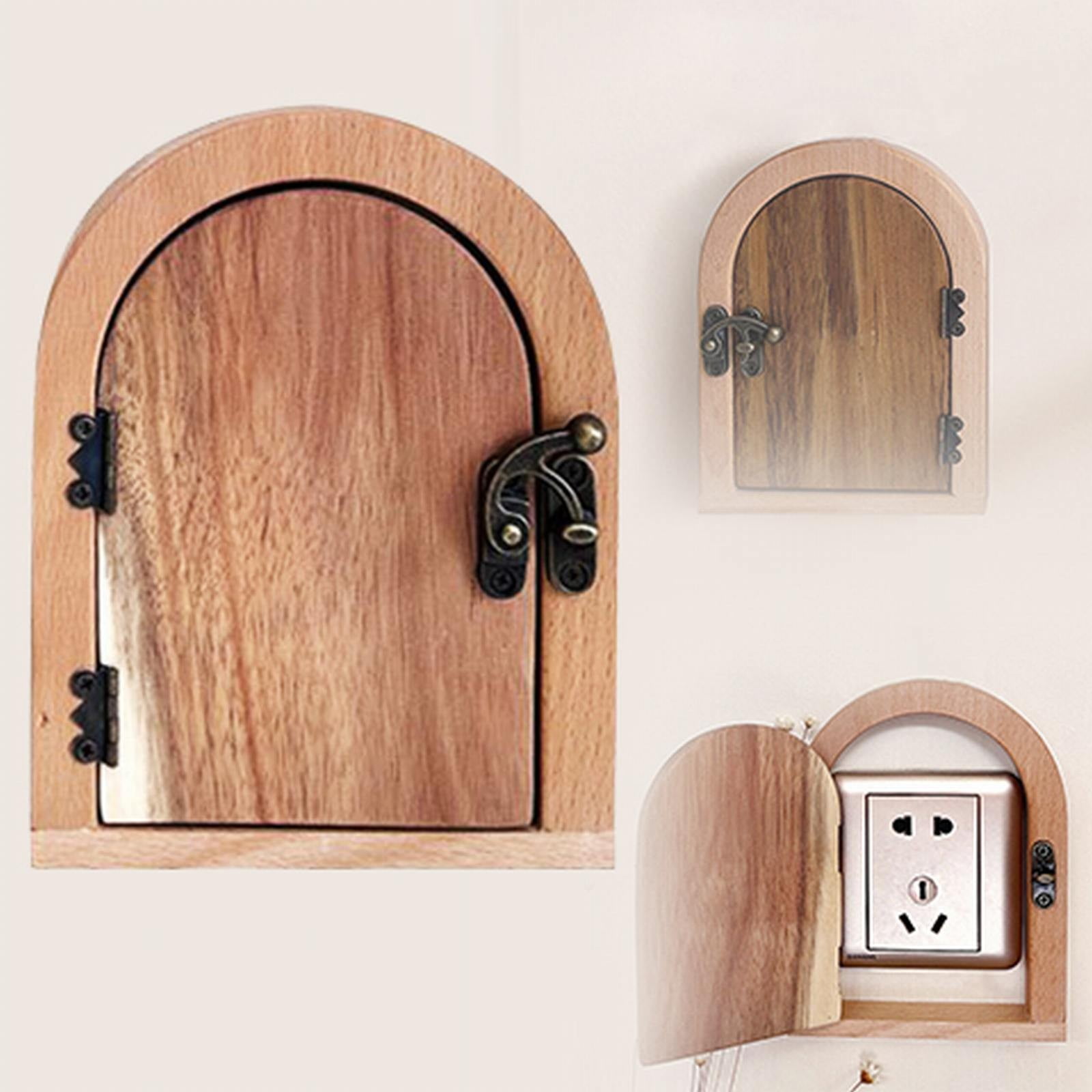 Fairy Door Outlet Cover Plate,No Punching Required Outlet Covers for
