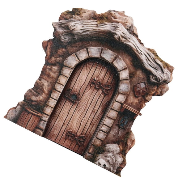 Fairy Door Tree Decorations Miniature Fairy Garden Accessories Outdoor Decors Tree Stumps Decors Door Garden Outdoor