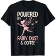 Fairy Dust and Coffee Design for Women Fairy T-Shirt - Walmart.com