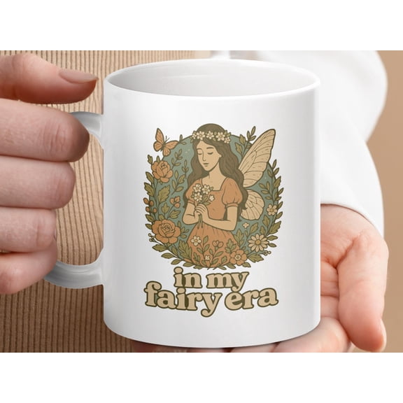 Fairy Era Mug, Aesthetic Fairycore Coffee Cup Gift