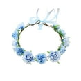 thumbnail image 1 of Fairy Forest Flower Crown, Artificial Woodland Floral Headpiece, Boho Forest Flower Headband for Women Bridal Weeding Renaissance Festivals Party Hair Accessory, 1 of 6