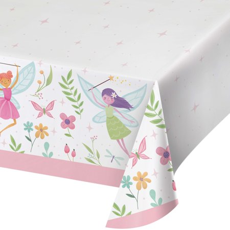 Fairy Forest Paper Tablecloth, 3 ct