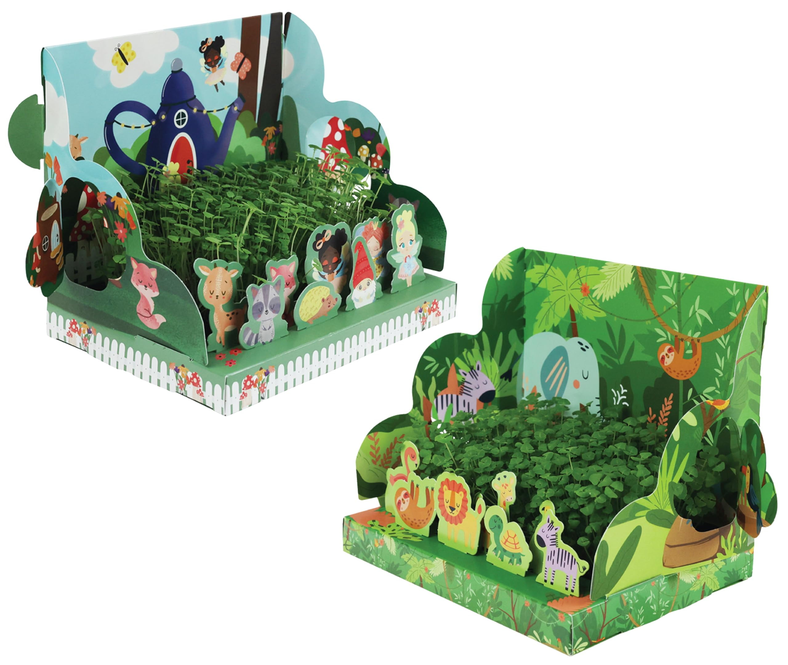 Fairy Forest And Wild DHF10 Jungle Of Chia Pop Up Garden Grow Kits 2