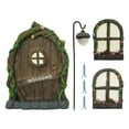 thumbnail image 1 of Fairy Garden Accessories, Gnome Sculpture Decoration for Yard and Home, with Lamp Decoration for Trees and Windows, 1 of 8