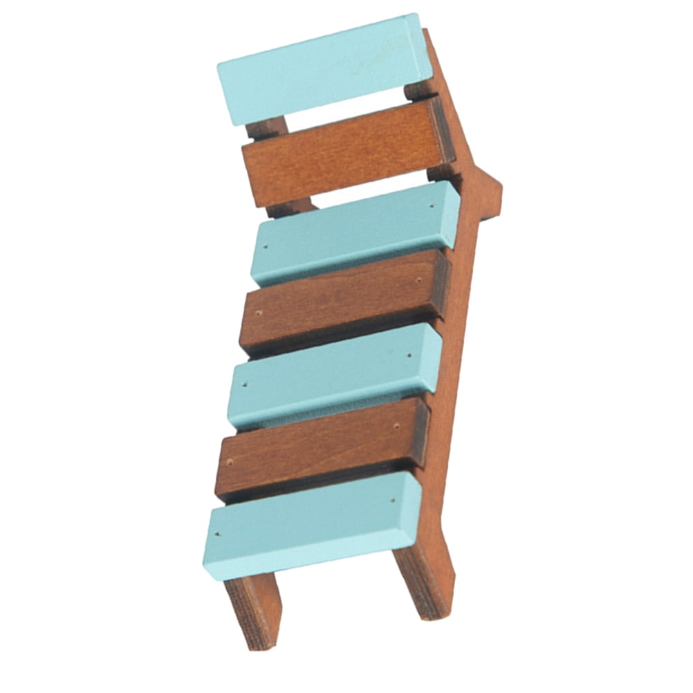 Guichaokj Fairy Garden Accessories Miniature Chaise Lounge Beach Chair