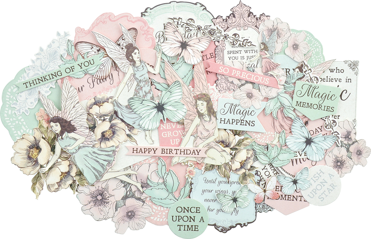 Fairy Garden Collectables Cardstock DieCuts