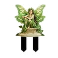 thumbnail image 1 of Fairy Garden Decor, Bohemian Style Flower Elf Fairy, Acrylic 2D Butterfly Fairy Stake, Pot Plants Garden Yard Lawn Outdoor Garden Fairy Statue Ornaments Garden Accessories, 1 of 4