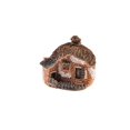 thumbnail image 1 of Fairy Garden House Resin Miniature Rustic Stone Cabin Decor for Terrarium Landscape Dollhouse Fairy Decoration 1 Piece, 1 of 2