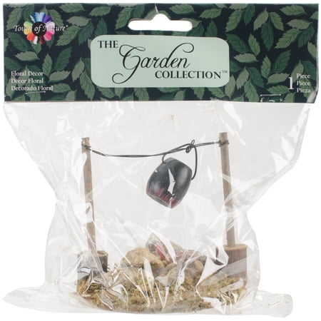 Fairy Garden LED Fire Pit W/Cooking Pot-3.25"
