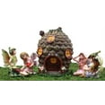 thumbnail image 1 of Fairy Garden Miniatures Starter Kit Pine Cone Cottage With 4 Fairy Figurines Set, 1 of 4