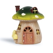 Fairy Garden Mushroom House Miniature Yard Decor Tiny Home Mini Mushroom Gifts