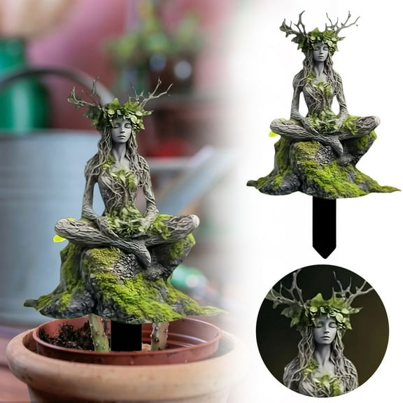 Fairy Garden Stake Decorations, 2d Flat Acrylic Fairy Garden Decoration Panels, Weatherproof Fairy Garden Decorations, Suitable for Indoor and Outdoor Garden Lawn Planters.