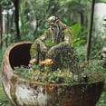 thumbnail image 1 of Fairy Garden Stakes Flat Decor,Branches Reading Monster Garden Stakes 2D Flower Pot Stake,Garden Ground Insert Fairy Garden Accessories Tree Man Elf Statue Ornaments for Pot Plants Yard Lawn Decor, 1 of 6