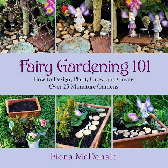 Fairy Gardening 101 : How to Design, Plant, Grow, and Create Over 25 Miniature Gardens (Paperback)