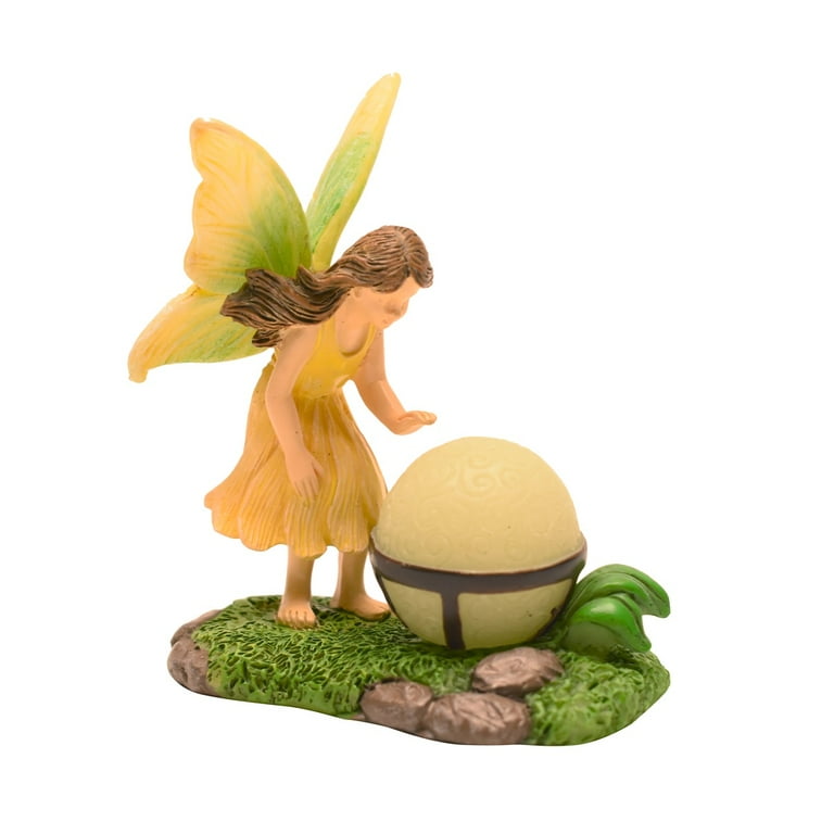 Mini Glowing Orb Fairy Girl Garden Figurine Glow Dark Dollhouse Decor Accessory Mini Glowing Orb Fairy Girl Garden Figurine Glow Dark Dollhouse Decor Accessory