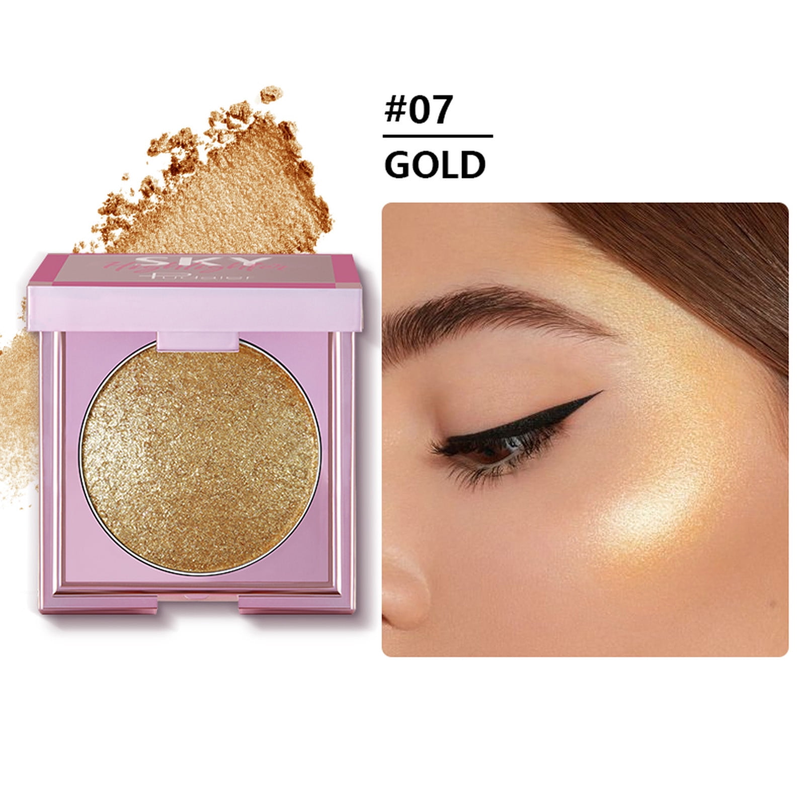 Fairy Glow Powder Glow Foundation Highlighter Face And Body Cosmetics