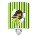 thumbnail image 1 of Fairy Green Stripes Ceramic Night Light, 1 of 1