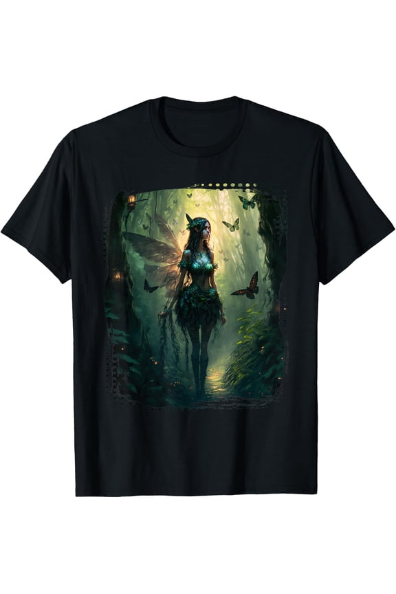 Fairy Grunge Fairycore Aesthetic Cottagecore Butterfly T-Shirt Size S-5XL