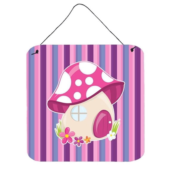 Fairy House Pink & Purple Wall or Door Hanging Prints