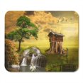 thumbnail image 1 of Fairy House by The Lake of Fictional Situation Mousepad Mouse Pad Mouse Mat 9x10 inch, 1 of 3