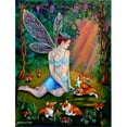 thumbnail image 1 of Fairy In The Woods With Her Corgis Flag Garden Size, 1 of 1