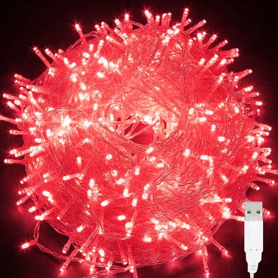 Fairy Lights, 10M 80LED Indoor Fairy Lights Indoor Outdoor Rope Fairy ...
