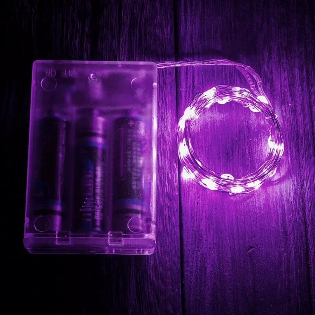 Fairy Lights Battery Operated，16FT/50LED, Mini String Lights Battery ...