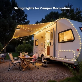 Fairy Lights Battery Operated, 33FT 100LED Quick Storage Twinkle Light with Timer & 9 Modes, Portable Camping String Lights Waterproof for Christmas Outdoor Patio Garden Party Decor
