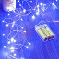 Fairy Lights Battery Operated, Twinkle String Lights Waterproof Silver