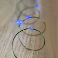 thumbnail image 1 of Fairy Lights LED Fairy Lights Battery Operated Green Wire 6 Feet Blue, 1 of 3