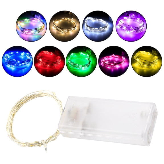 Fairy Lights, LED Waterproof Fairy String Lights, Warm Decorative String Lights for Bedroom Wall Wedding Christmas Home Patio Party Decor