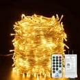 thumbnail image 1 of Fairy Lights Plug in Waterproof,272ft 800 LED String Lights Mains Powered,8 Modes Garden Fairy Lights for Outdoor/Indoor,Patio,Bedroom,Garden,Party,Christmas Decorations(Warm White), 1 of 7